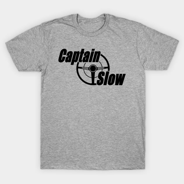Captain Slow Classic logo T-Shirt by jaagdesign